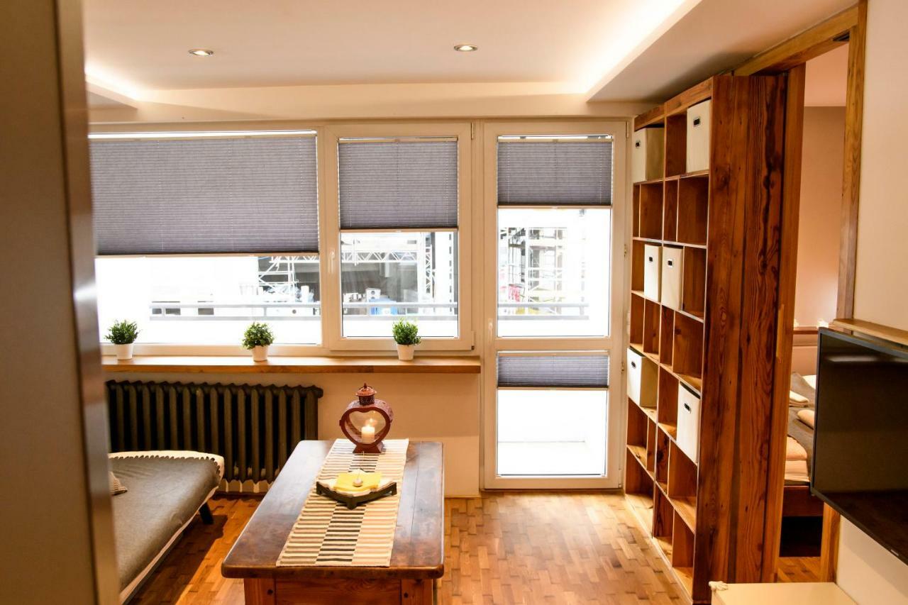 Chmielna Wood Lux Appartement Warschau Buitenkant foto