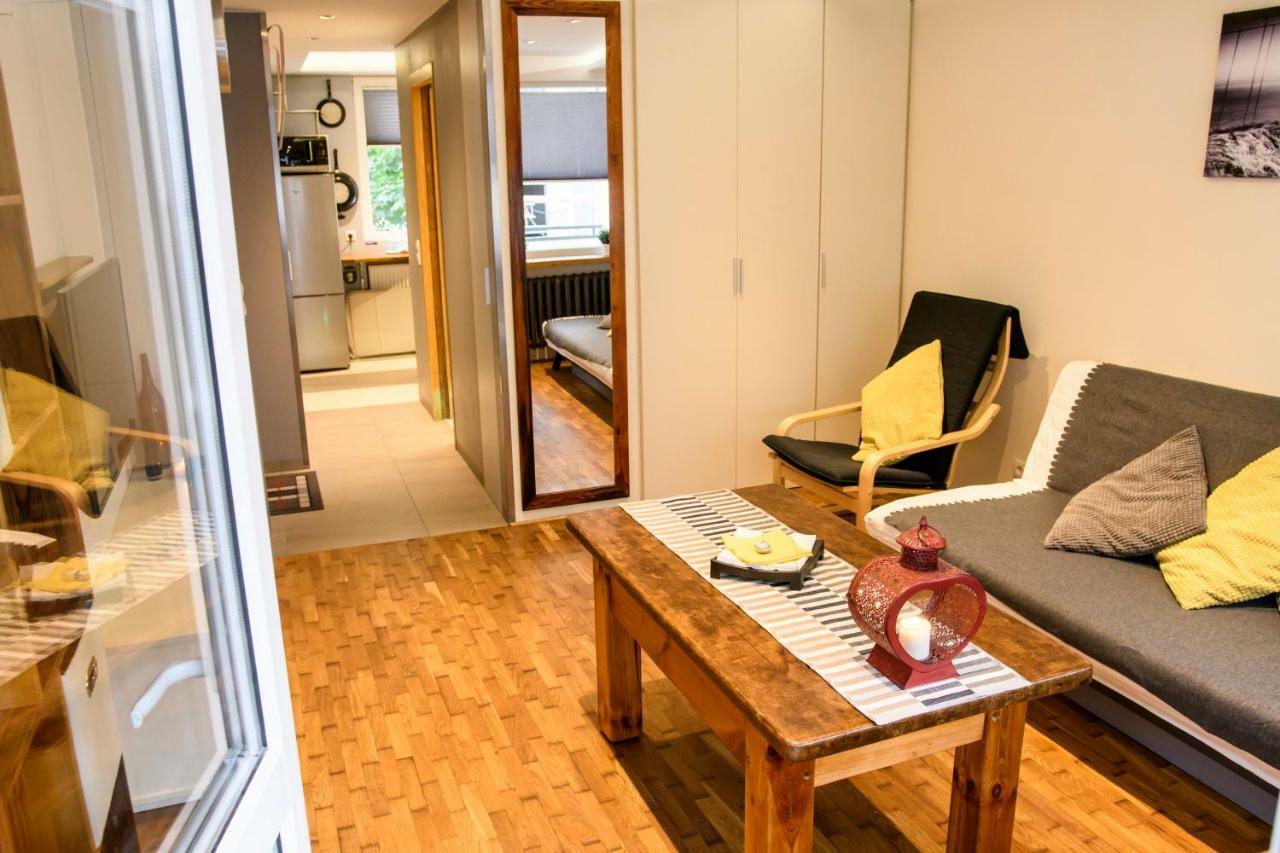 Chmielna Wood Lux Appartement Warschau Buitenkant foto