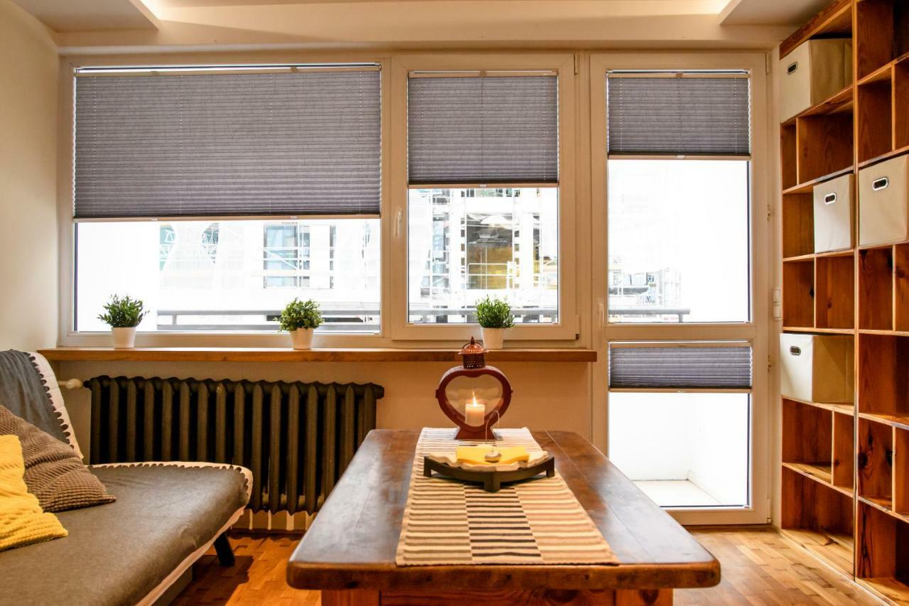 Chmielna Wood Lux Appartement Warschau Buitenkant foto