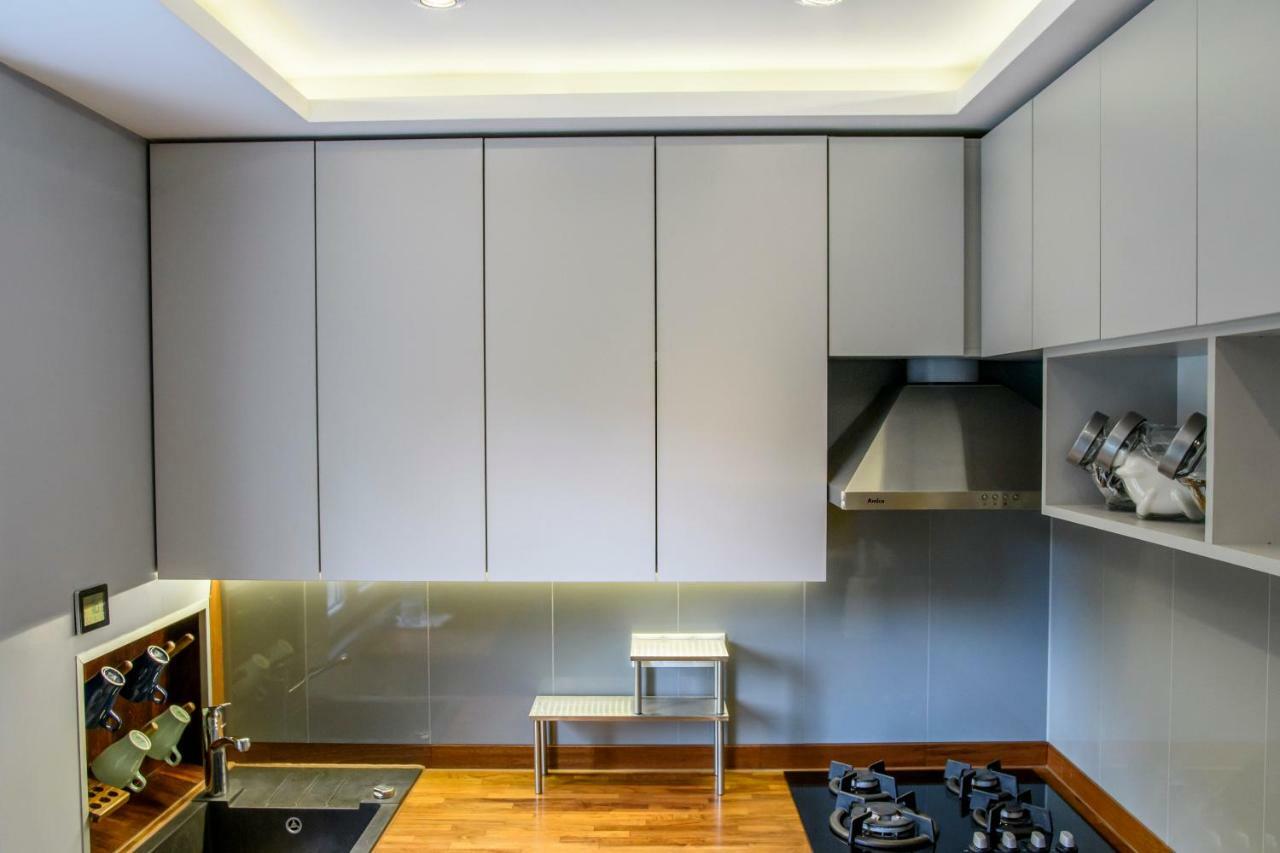 Chmielna Wood Lux Appartement Warschau Buitenkant foto